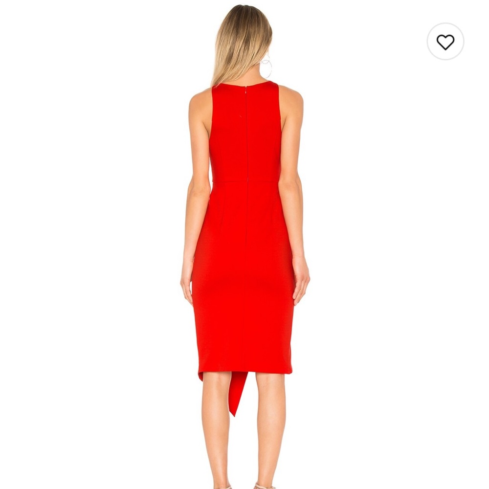 Elliatt Carmen Dress in Red - Picture 2 of 9